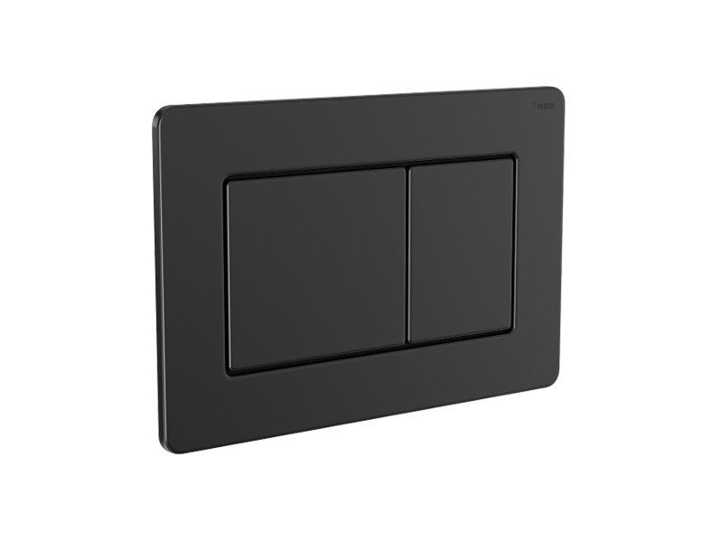Панель смыва Pexay Nova Quad Steel (нержавеющая сталь черный матовый)