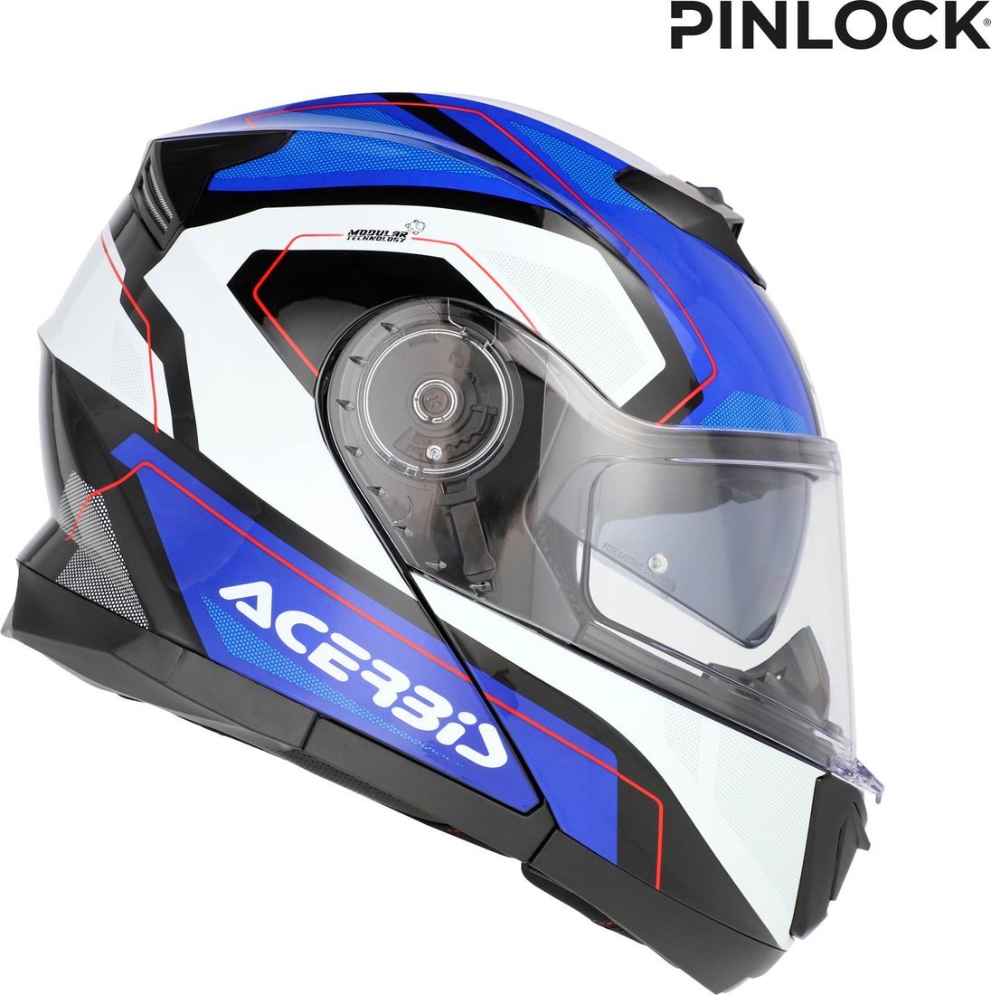 Мотошлем Acerbis Serel 22-06 0025201.245.066 (L, синий/белый)