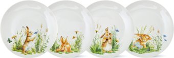 Набор тарелок Fissman Rabbit 13721 (4 шт)