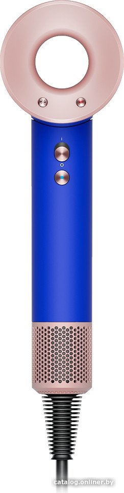 Фен Dyson HD15 Supersonic (с переходником на евровилку, синие румяна)