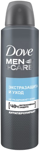 Антиперспирант-спрей Dove Men+Care экстразащита и уход 150мл