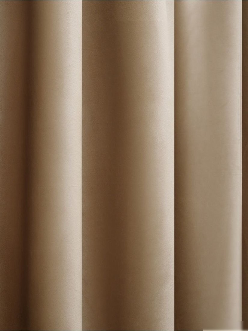 Комплект штор Soft Lines Бархат 9138-D2 (300x240, кофейный)