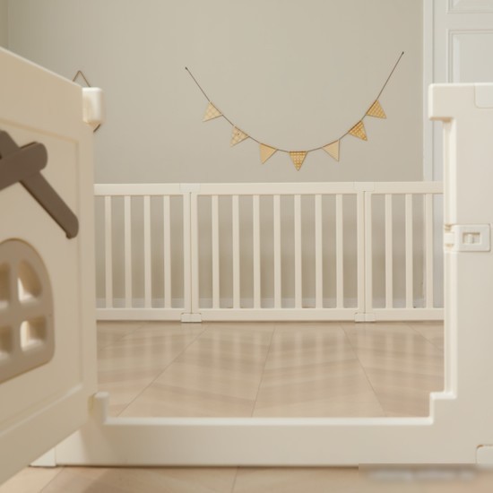 Игровой манеж UNIX kids Classic Tree House 130х130 Camel