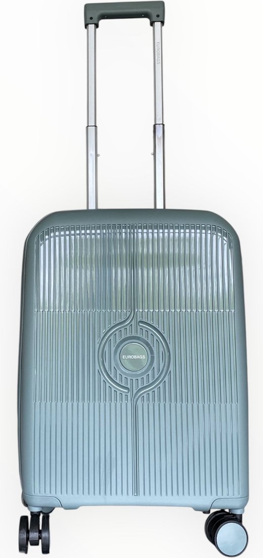 Чемодан-спиннер Eurobags PP-N98 (S, серый)