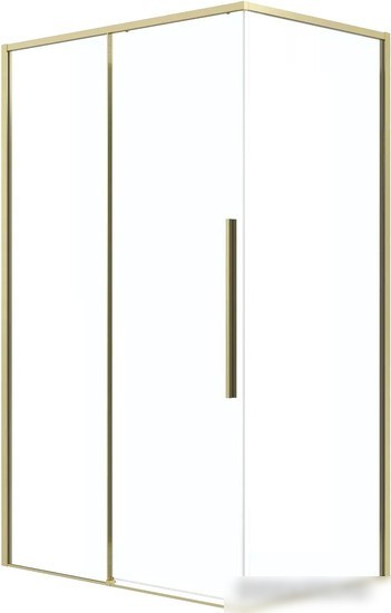 Душевой уголок Grossman Galaxy 130x90x195 120.K33.01.1390.32.00 (золото сатин/прозрачное стекло)