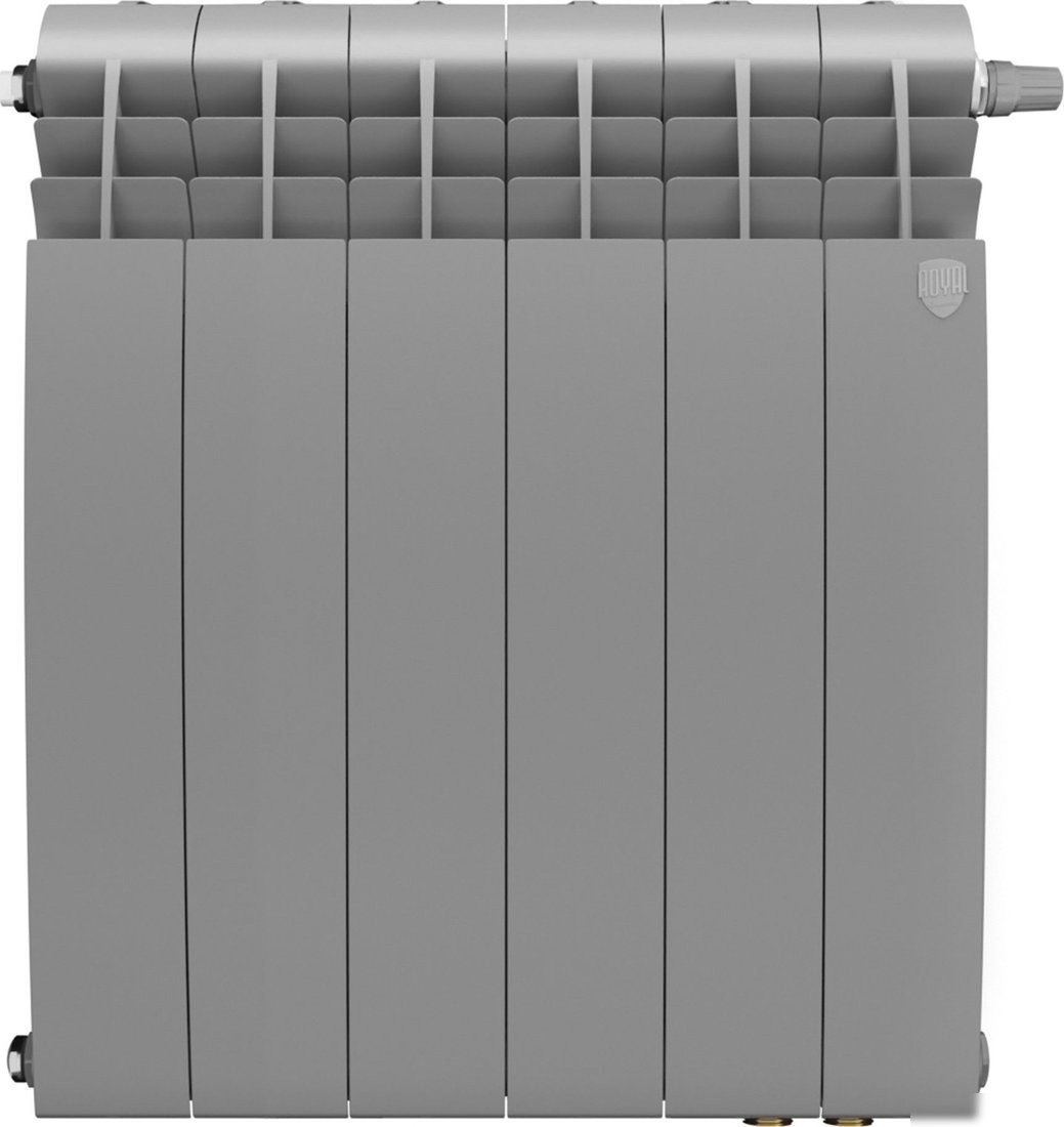 Дизайн-радиатор Royal Thermo Biliner 500 Silver Satin VR80 - 6 секций