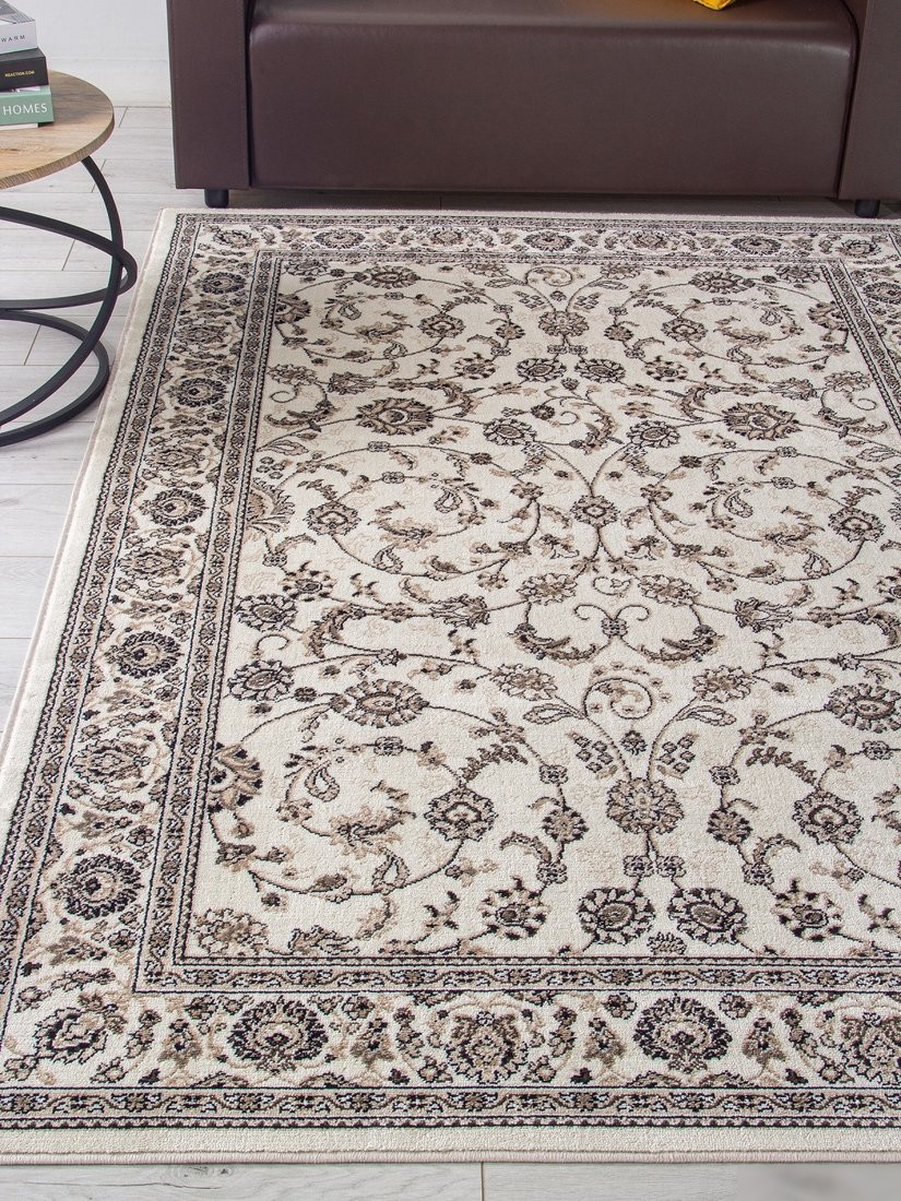 Ковер для жилой комнаты Merinos Valencia Deluxe d251-STAN-CREAM-BROWN (2x3)