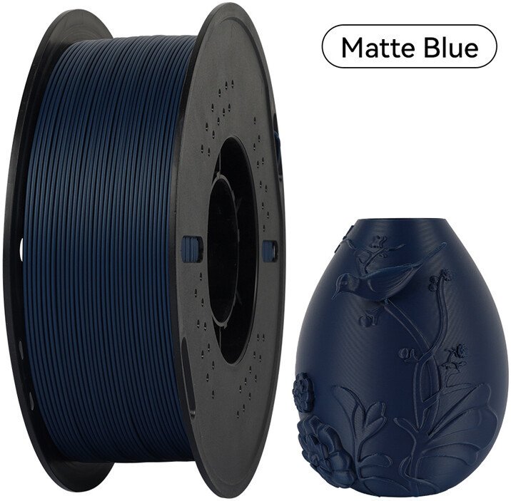 Филамент Kingroon PLA Matte 1.75 мм (1 кг, синий)