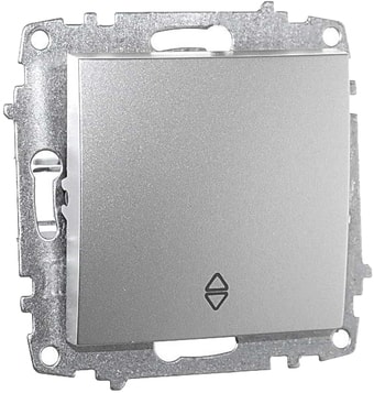 Выключатель проходной Elbi Zena-Vega 609-011000-209 (серебристый)