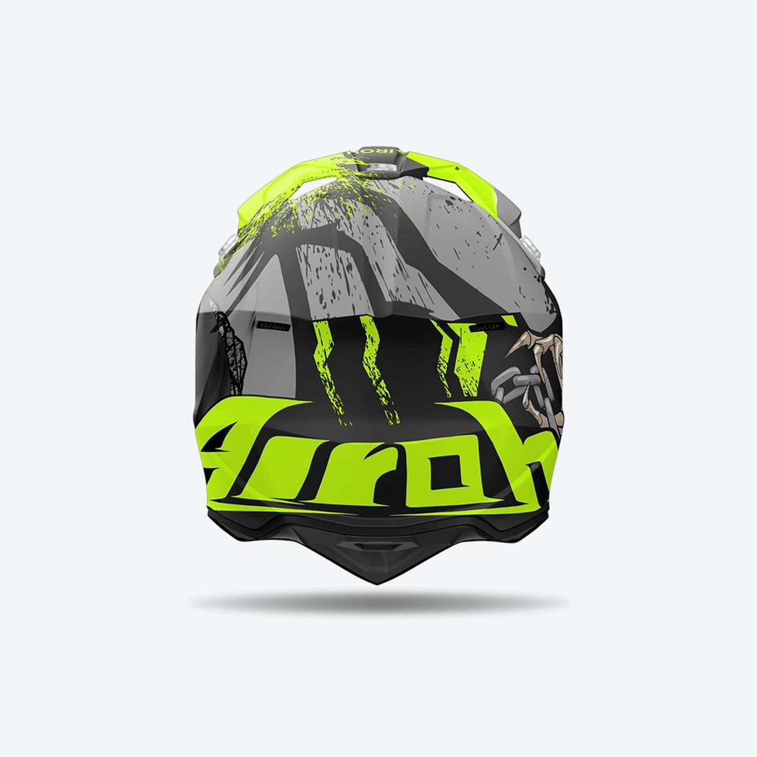 Мотошлем Airoh WRAAAP Darkness WRD31-S (S, матовый)