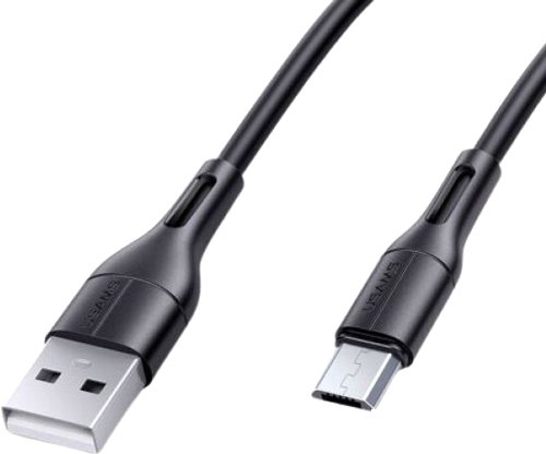 Кабель Usams U68 Micro US-SJ502 (1 м, черный)