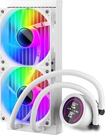 Система жидкостного охлаждения для процессора 1stPlayer TS4 240 (белый)