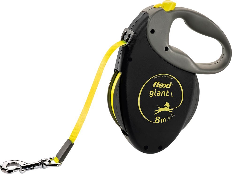 Поводок-рулетка Flexi Giant 8 м 15568 (L, черный)