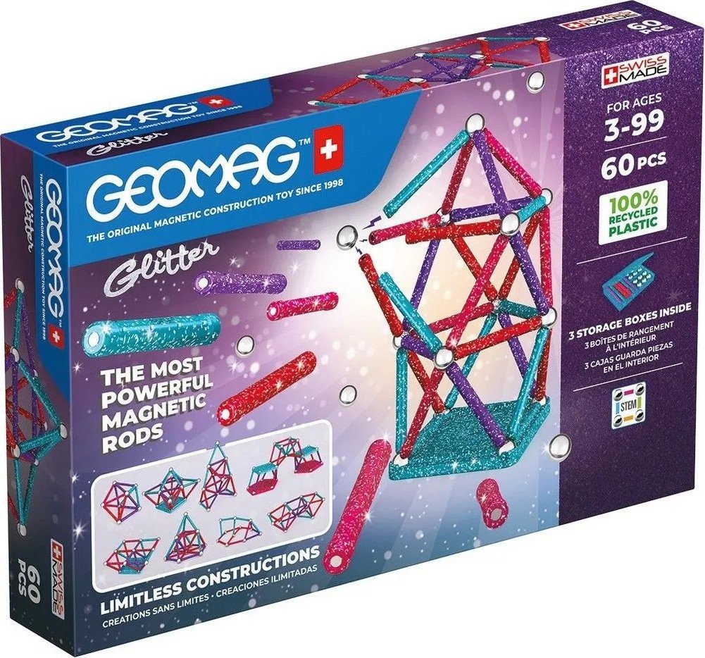 Магнитный конструктор Geomag Блёстки GM536
