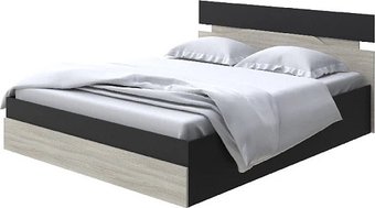 Кровать Ormatek Proson Milton с ПМ 180x190 (черный/ясень шимо светлый)