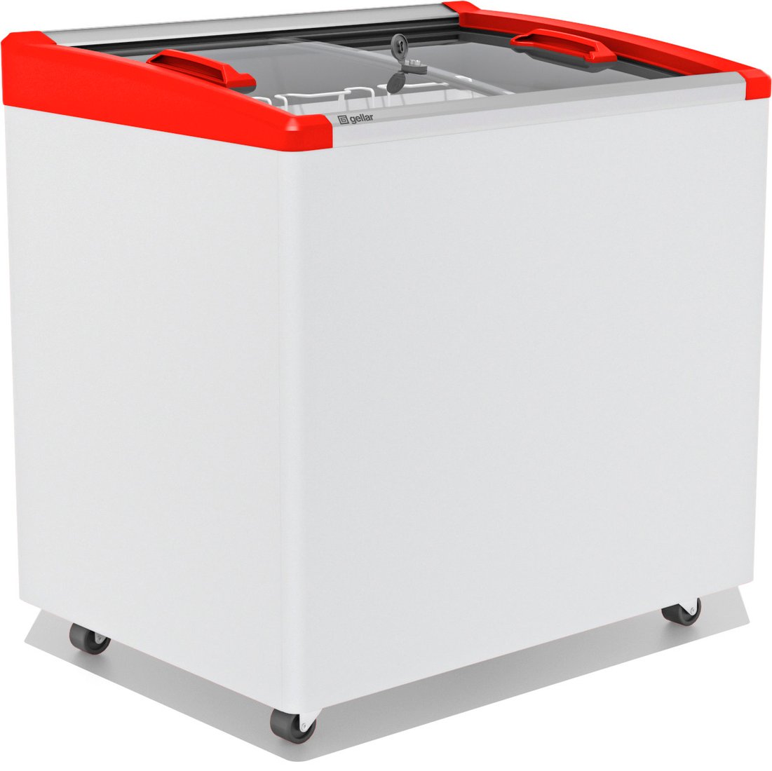 Морозильный ларь Gellar FG 250 E (красный)