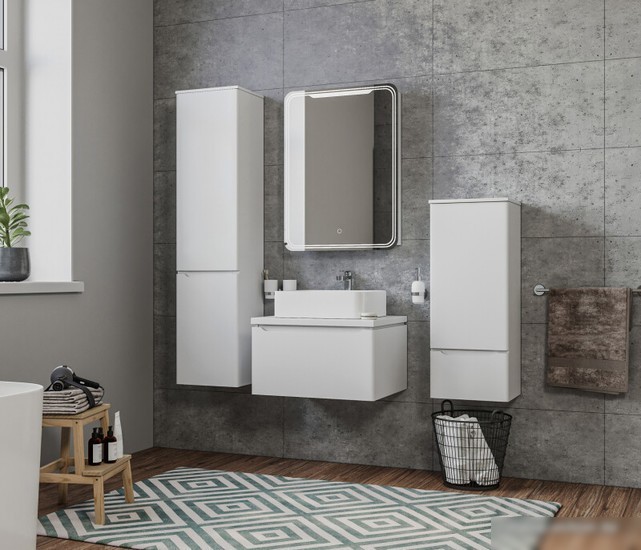 Mixline Шкаф с зеркалом Виктория 60 R 547256 (с подсветкой)