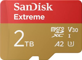 Карта памяти SanDisk Extreme microSDXC SDSQXAV-2T00-GN6MN 2TB