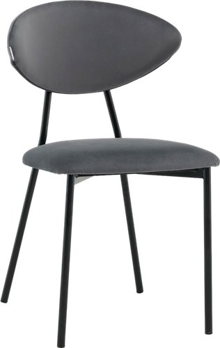 Стул Stool Group Квинси vd-kvinsy-b27 (велюр темно-серый)
