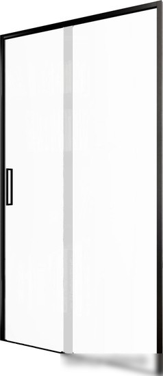 Душевая дверь Aquanet Pleasure Evo 100 AE65-N100-BT (черный анодированный/прозрачное стекло)