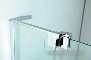 Душевой уголок Cezares SLIDER-AH-2-70/80-80/90-BR-NERO