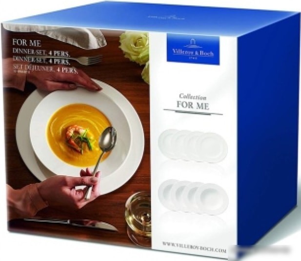 Набор тарелок Villeroy & Boch For Me 10-4153-8717