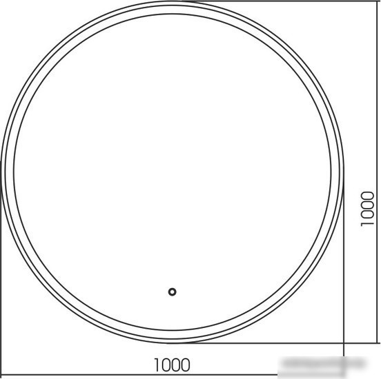 Silver Mirrors Перла D1000 LED-00002464