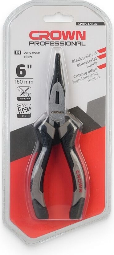 Тонкогубцы Crown CPHPL-LNA06