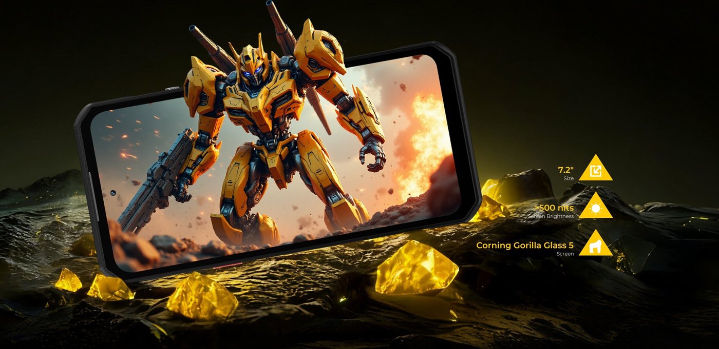 Телефон Oukitel WP60 16GB/512GB (черный)