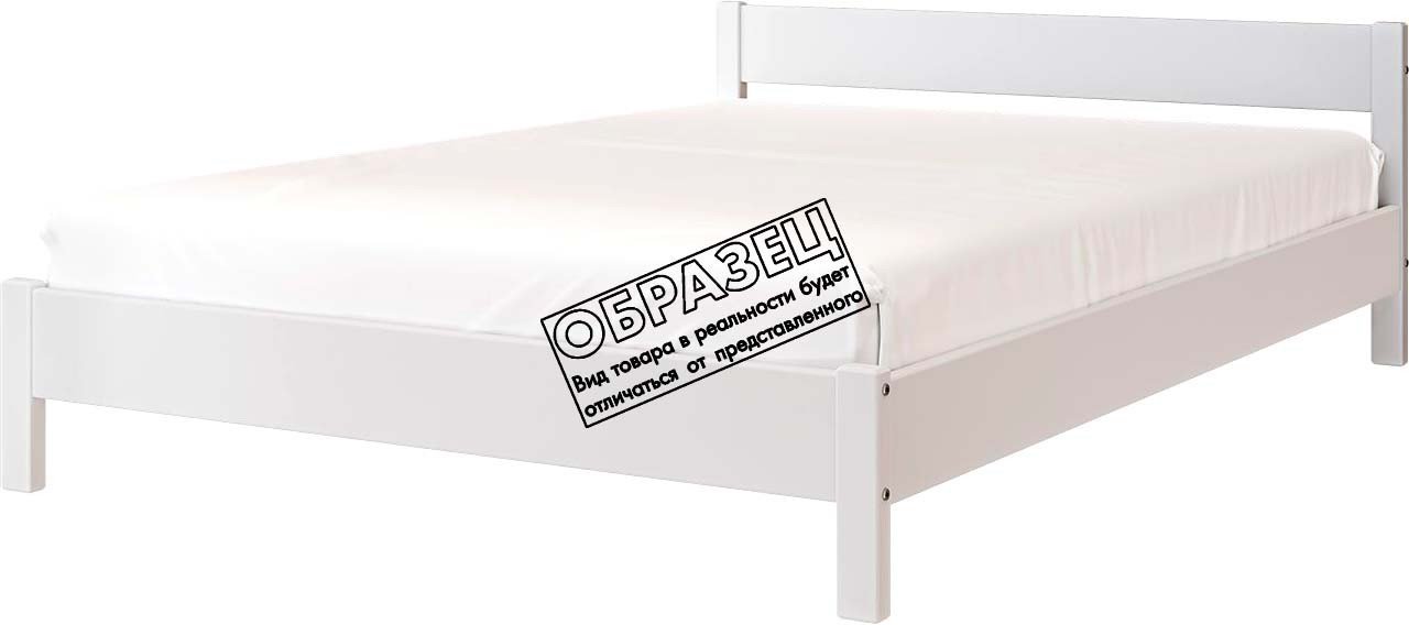 Кровать Bravo Мебель Эби 90x200 (белый античный)