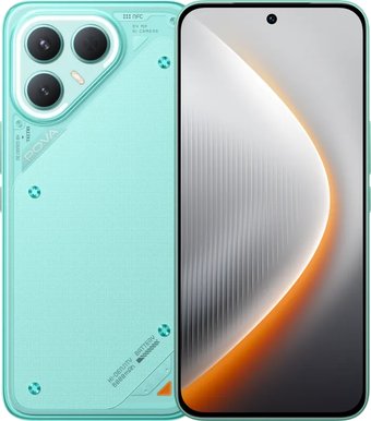 Телефон Tecno Pova 7 Pro 8GB/128GB (неоновый циан)