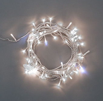 Новогодняя гирлянда Neon-Night Нить 20 м с эффектом мерцания 305-565 (белый)
