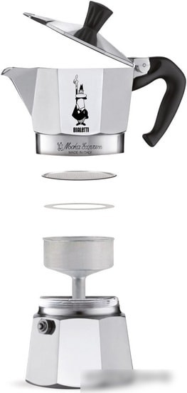 Гейзерная кофеварка Bialetti Moka Express (12 порций)