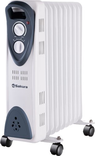 Масляный радиатор Sakura SA-0329WG