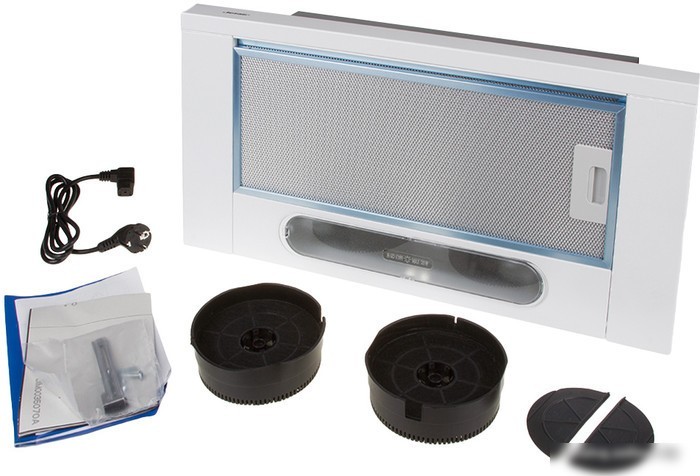 Кухонная вытяжка Jetair Aurora LX/WH/F/60 (PRF0045669)