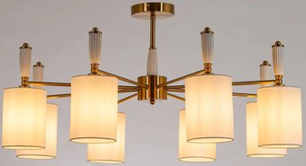 Люстра средней высоты Arte Lamp A4102PL-8PB