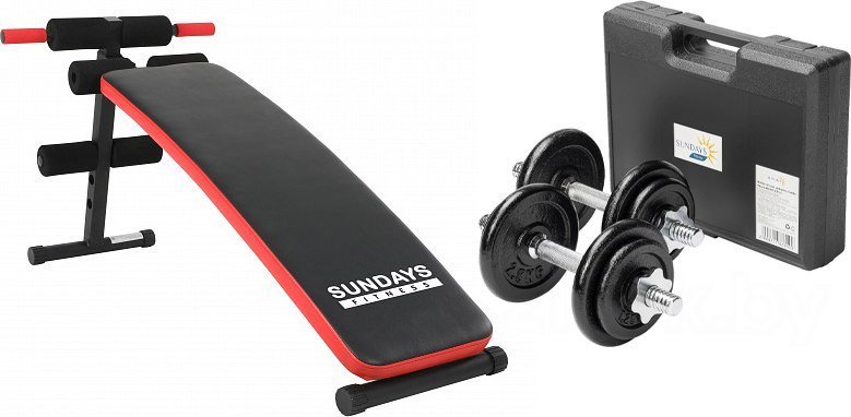 Силовая скамья Sundays Fitness ES-506 + IR92052