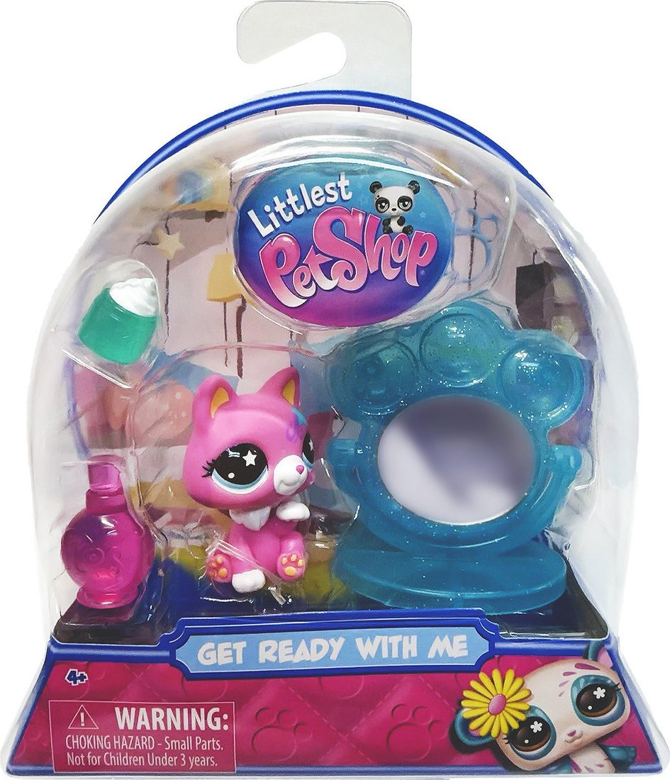 Игровой набор Hasbro Littlest Pet Shop Стиль Собираемся с Кошкой 01079_LPS