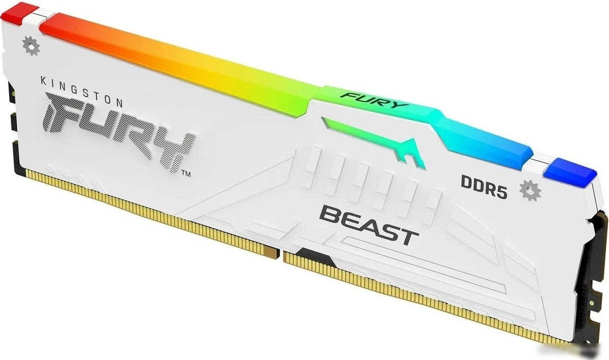 Оперативная память Kingston FURY Beast RGB 16ГБ DDR5 6000 МГц KF560C36BWE2A-16
