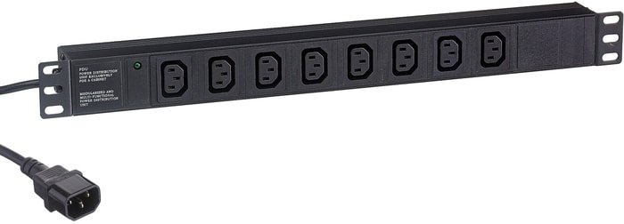 Блок розеток ExeGate ServerPro PDU-19H809 Al-8C13-EU2.5CU