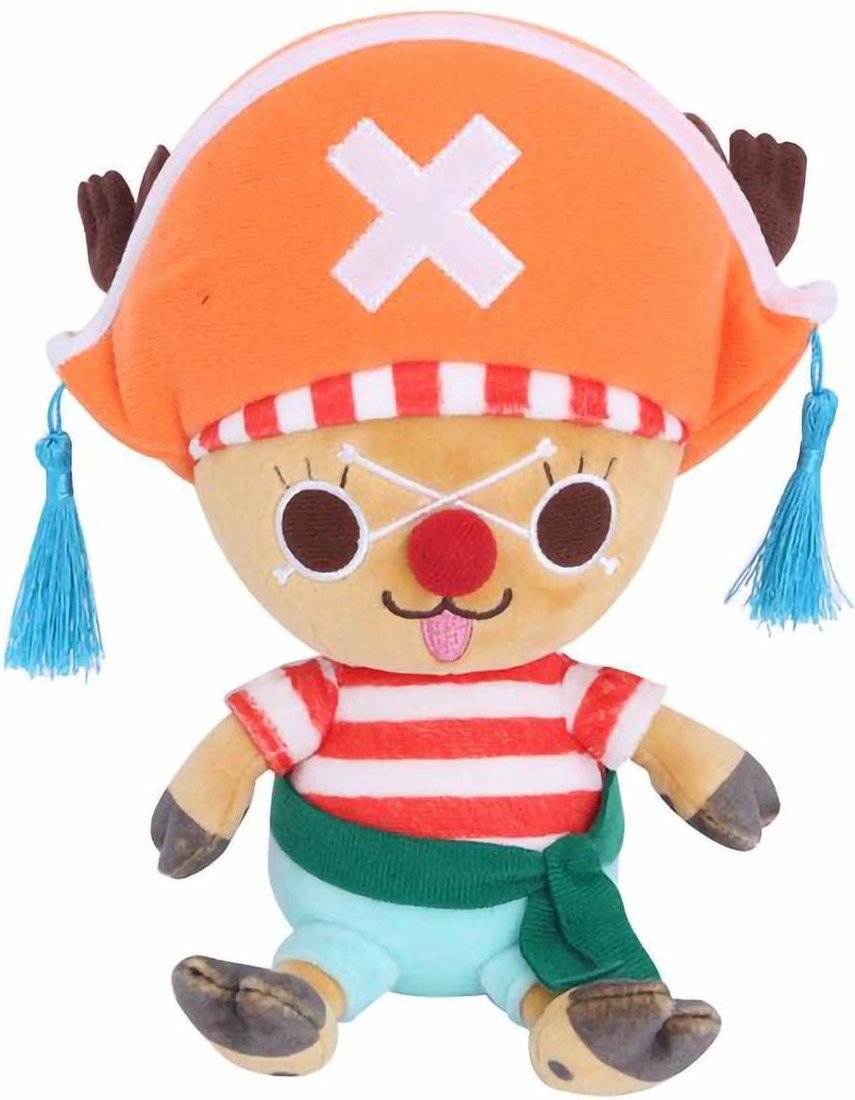 Классическая игрушка Sakami One Piece Plush Figure Chopper x Buggy SAKM12