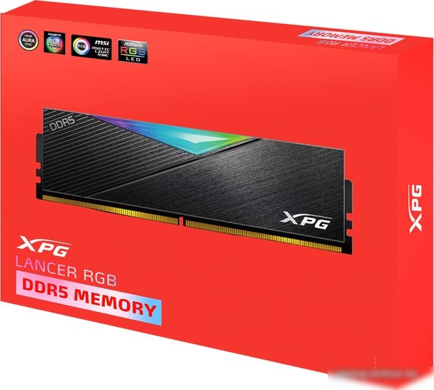 Оперативная память ADATA XPG Lancer RGB 2x8ГБ DDR5 7200МГц AX5U7200C3416G-DCLARBK