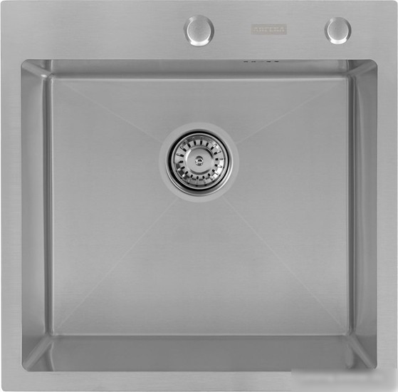 Кухонная мойка ARFEKA ECO AR 500*500 + AR RM 01 + AR DS 11 SATIN