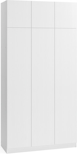 Шкаф распашной Soma Lord Lite 3-х створчатый 120x240 (белый)