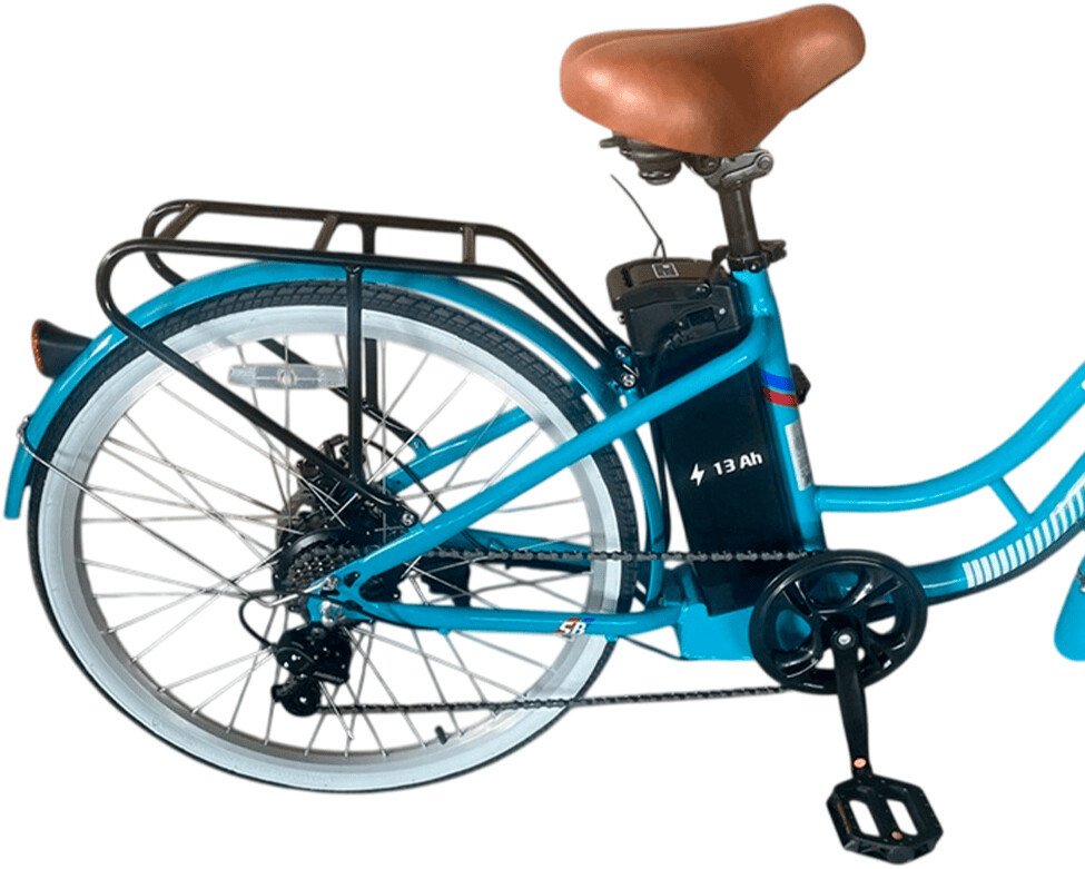 Электровелосипед Smart Balance Classic (голубой)