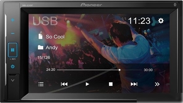 USB-магнитола Pioneer DMH-A245BT
