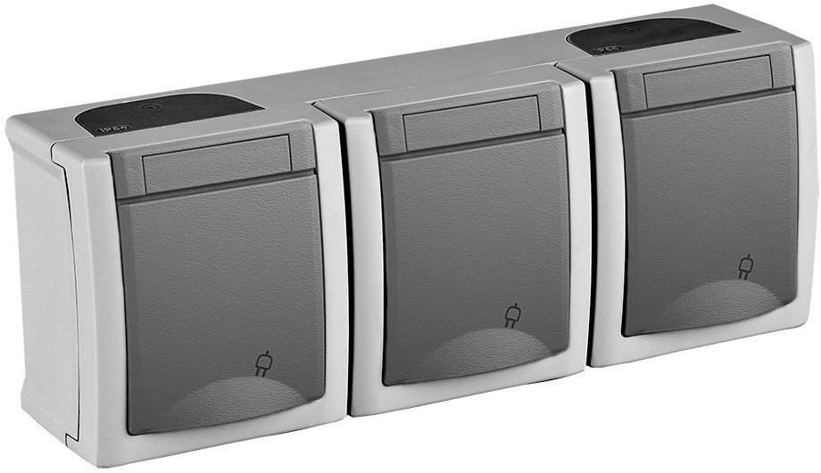 Розетка Panasonic WPTC48402GR-BY
