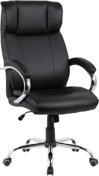 Офисное кресло King Style SHL-26 Avero PU Chrome (черный)