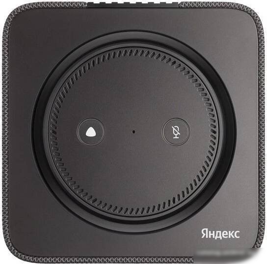 Умная колонка Яндекс Станция Макс (с хабом умного дома Zigbee, черный)