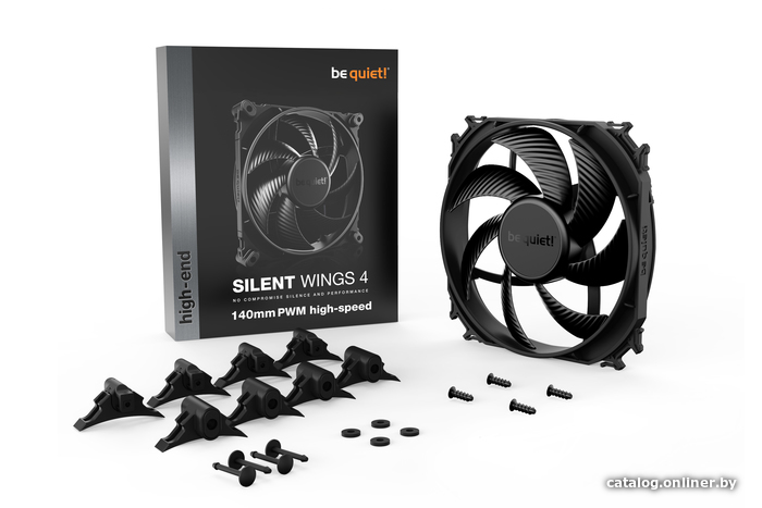 Вентилятор для корпуса be quiet! Silent Wings 4 140mm PWM BL096